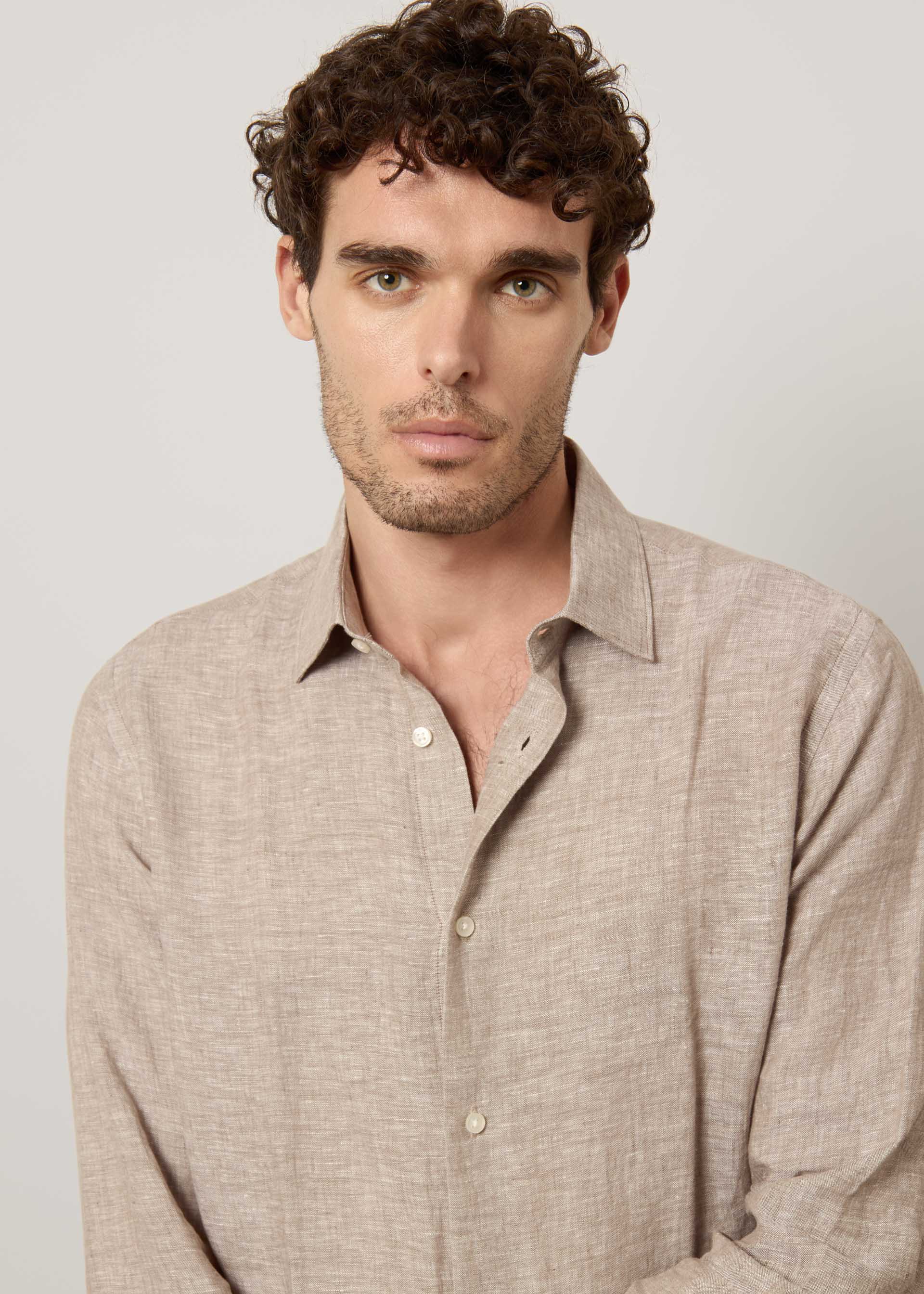 Camicia in puro lino