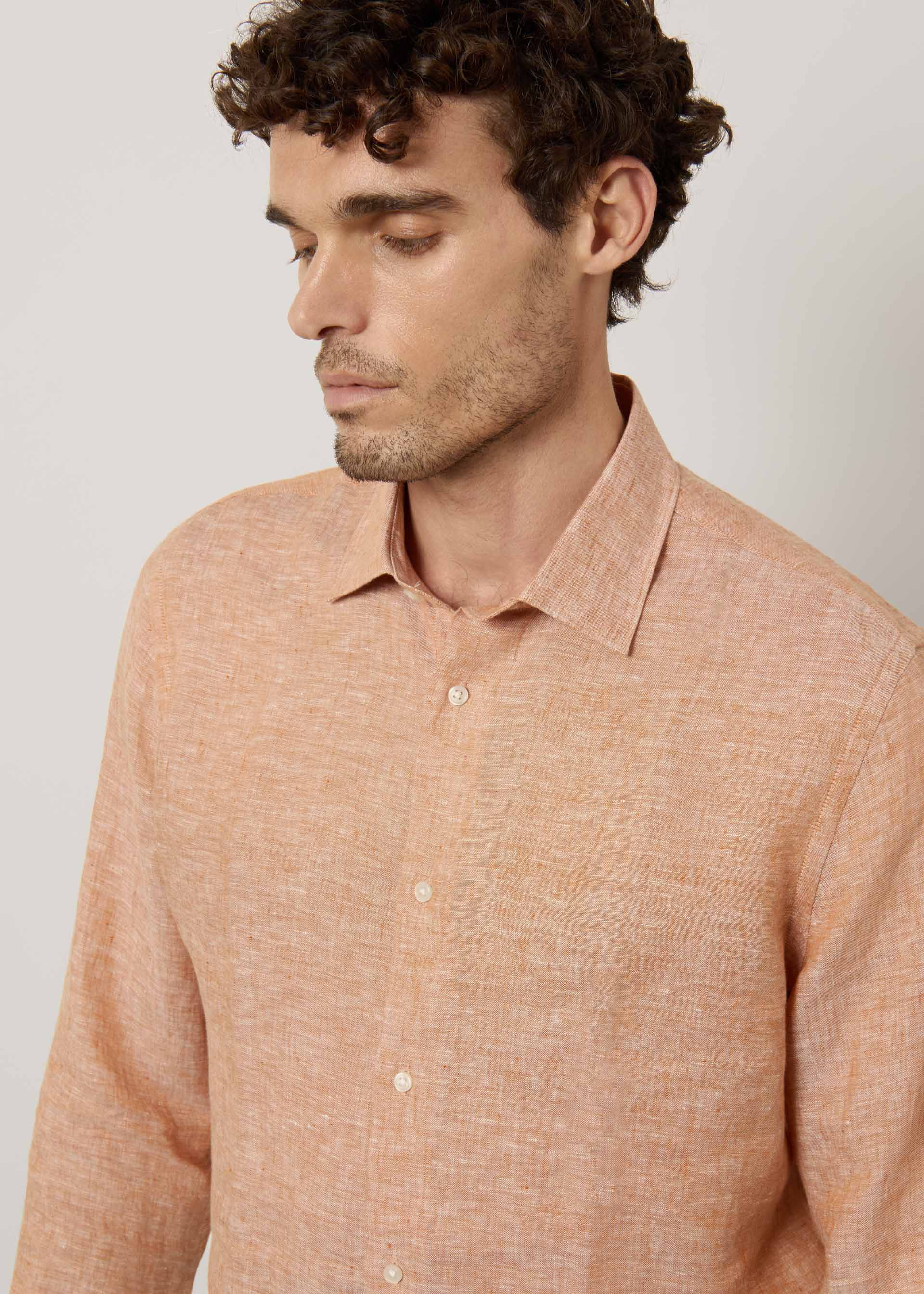 Camicia in puro lino