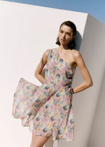 Abito in georgette monospalla