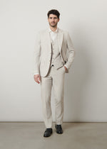 Completo slim fit con gilet