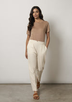 Pantaloni in misto lino