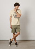 T-shirt in puro cotone stampata