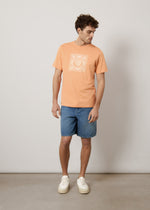T-shirt in puro cotone stampata
