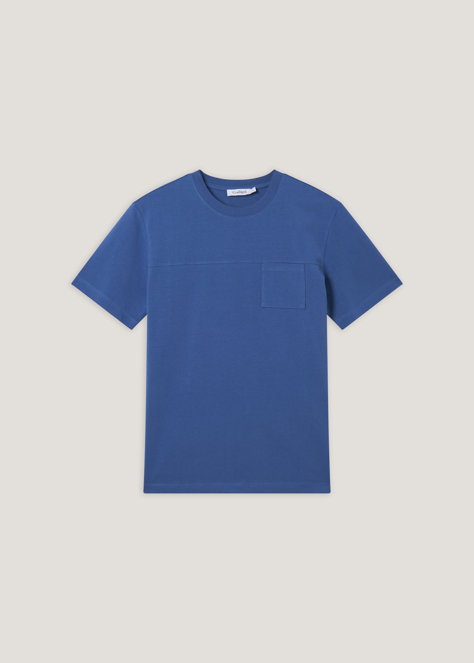 T-shirt in cotone stretch con taschino