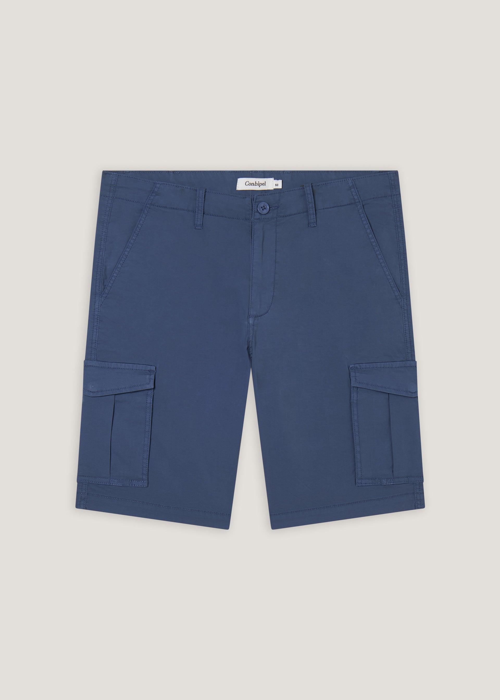 Bermuda cargo in cotone stretch