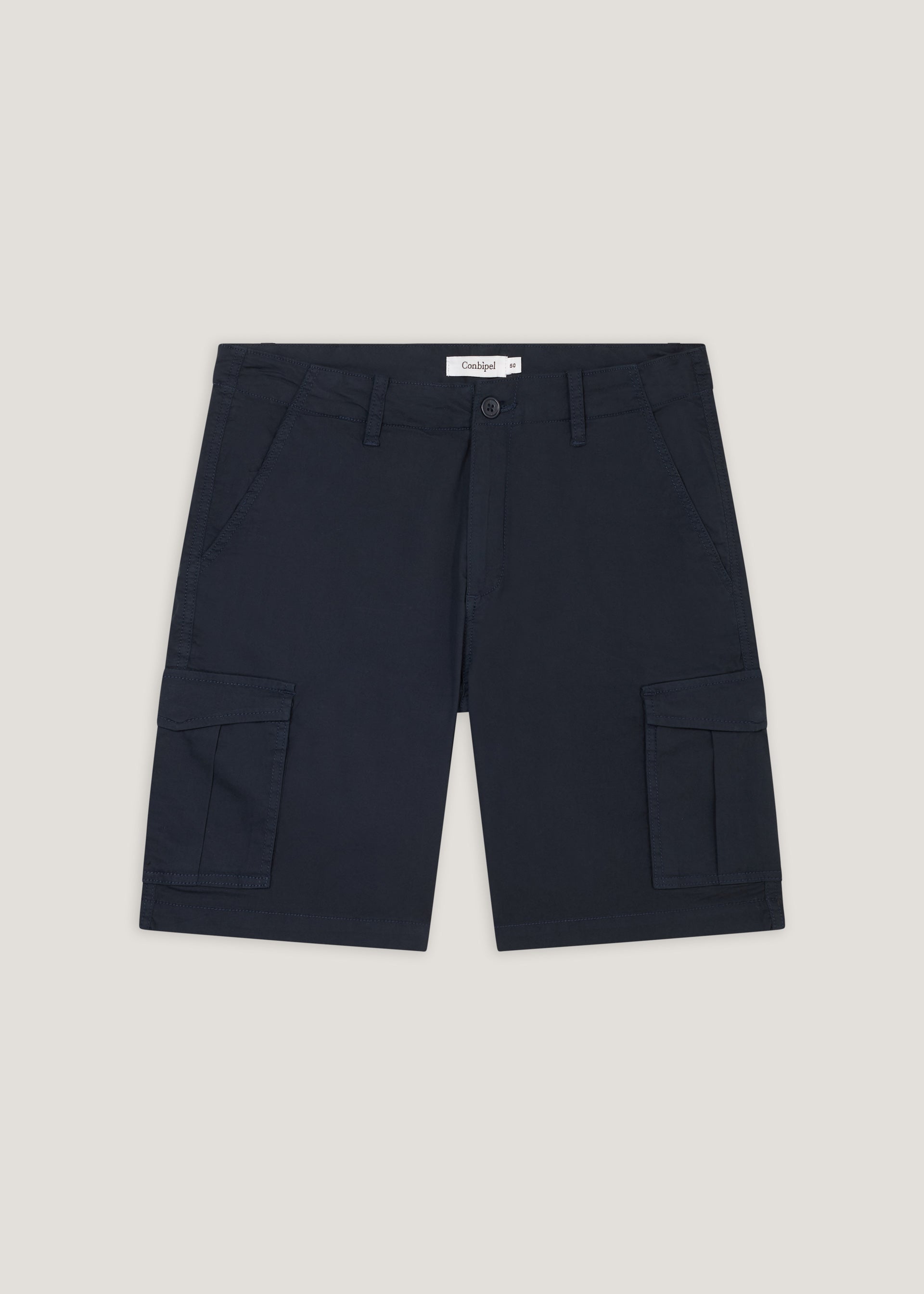 Bermuda cargo in cotone stretch