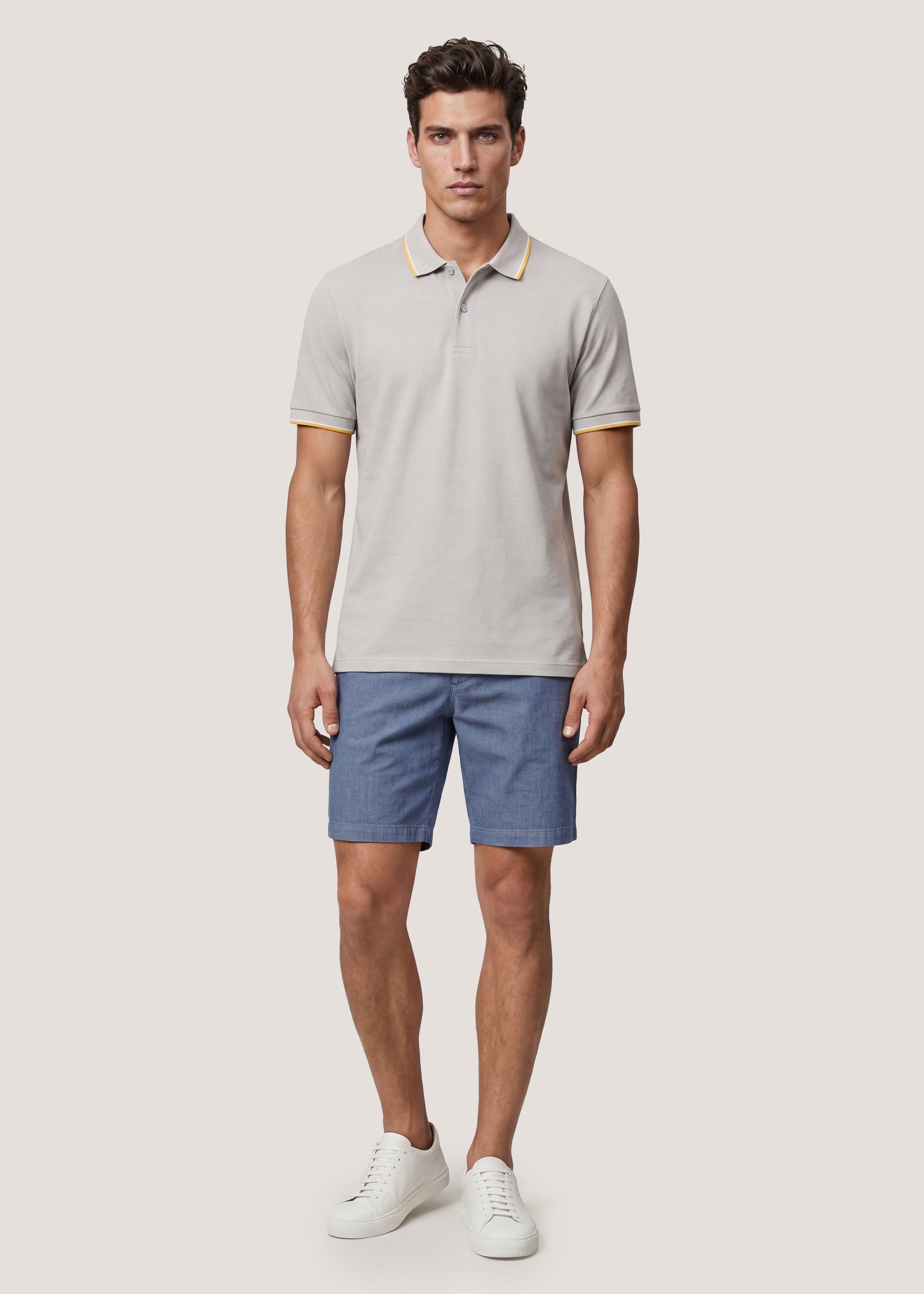 Polo in piquet di puro cotone
