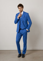 Completo slim fit con gilet