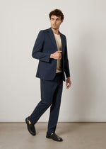 Blazer seersucker in cotone