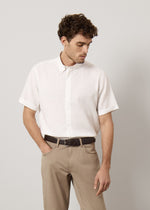 Camicia in lino e cotone