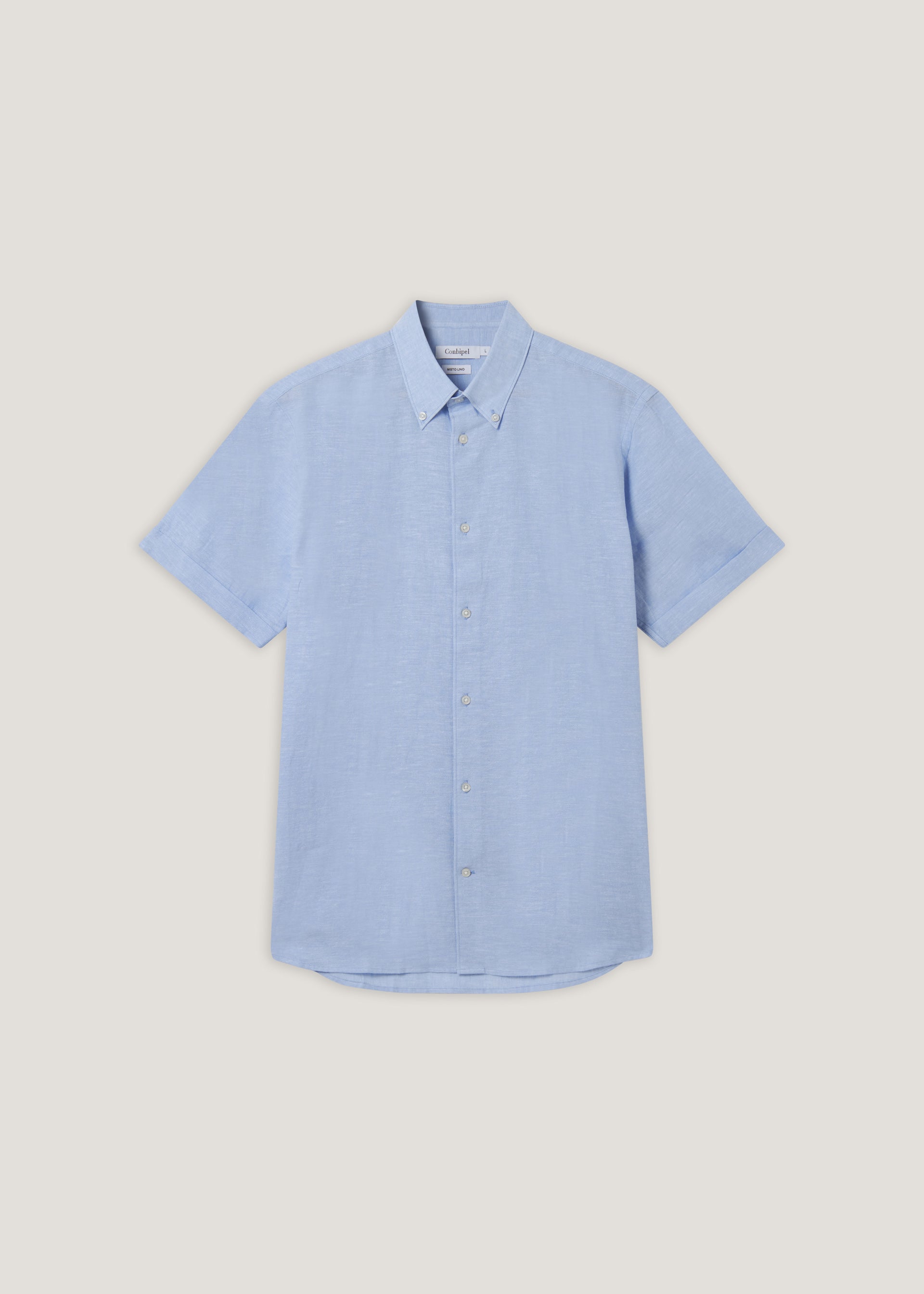 Camicia in lino e cotone