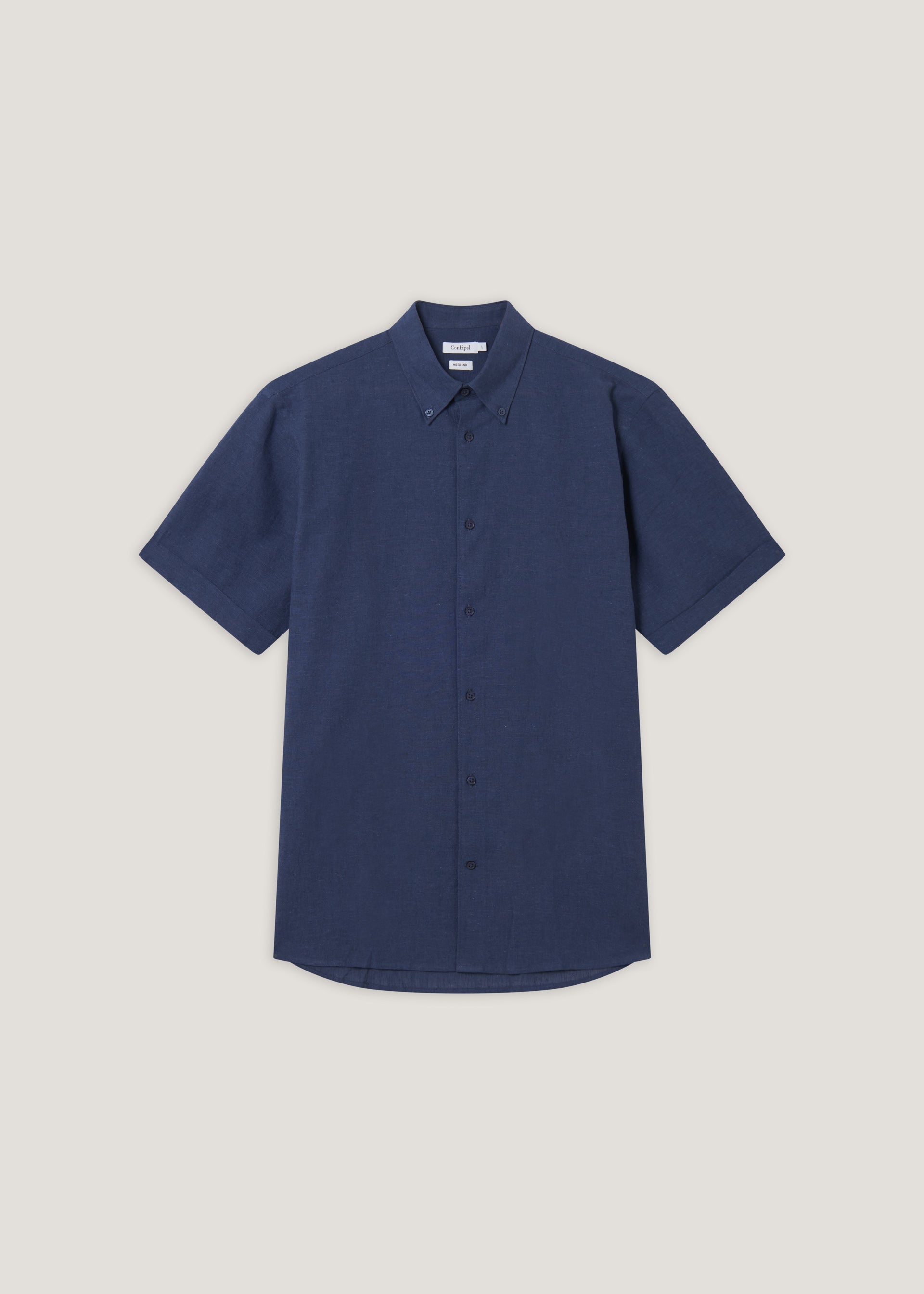 Camicia in lino e cotone