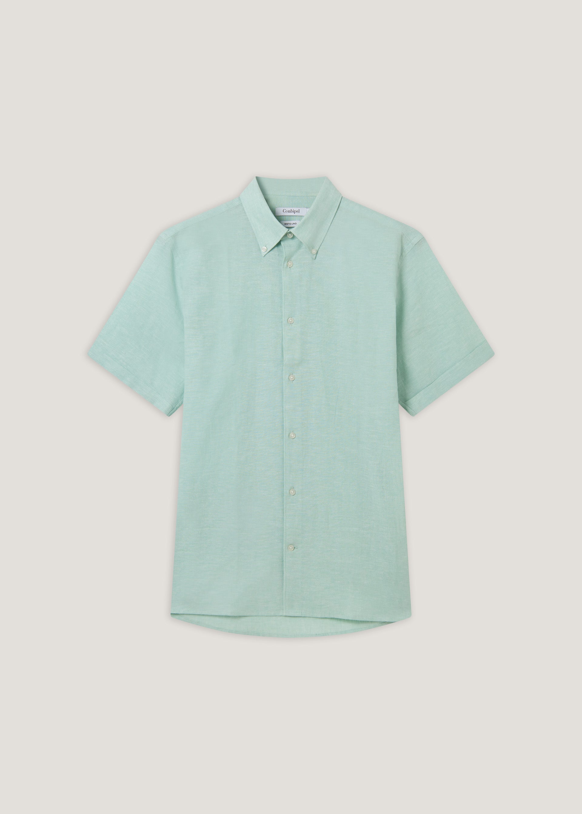 Camicia in lino e cotone