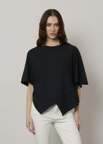 T-shirt over maniche kimono in cotone