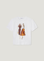 T-shirt in puro cotone stampata