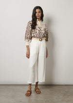 Camicia in voile di puro cotone