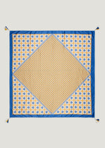 Foulard con nappine stampato