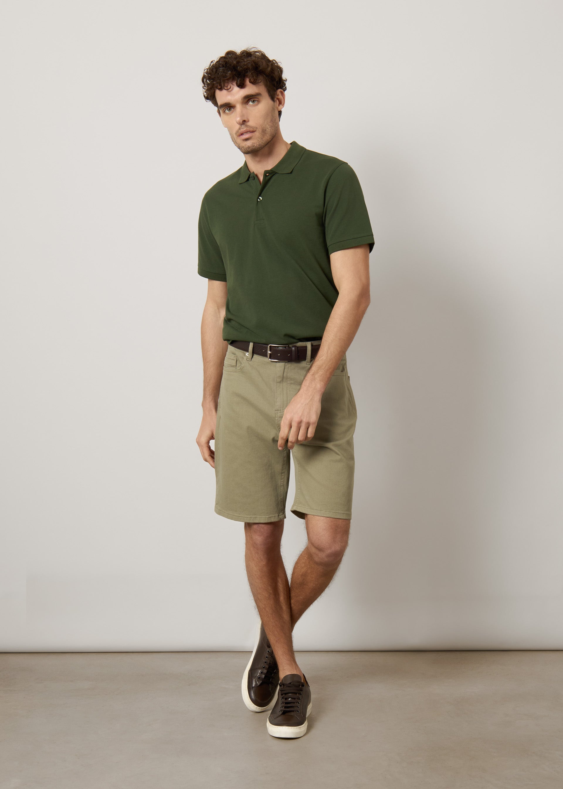 Polo in piquet di puro cotone