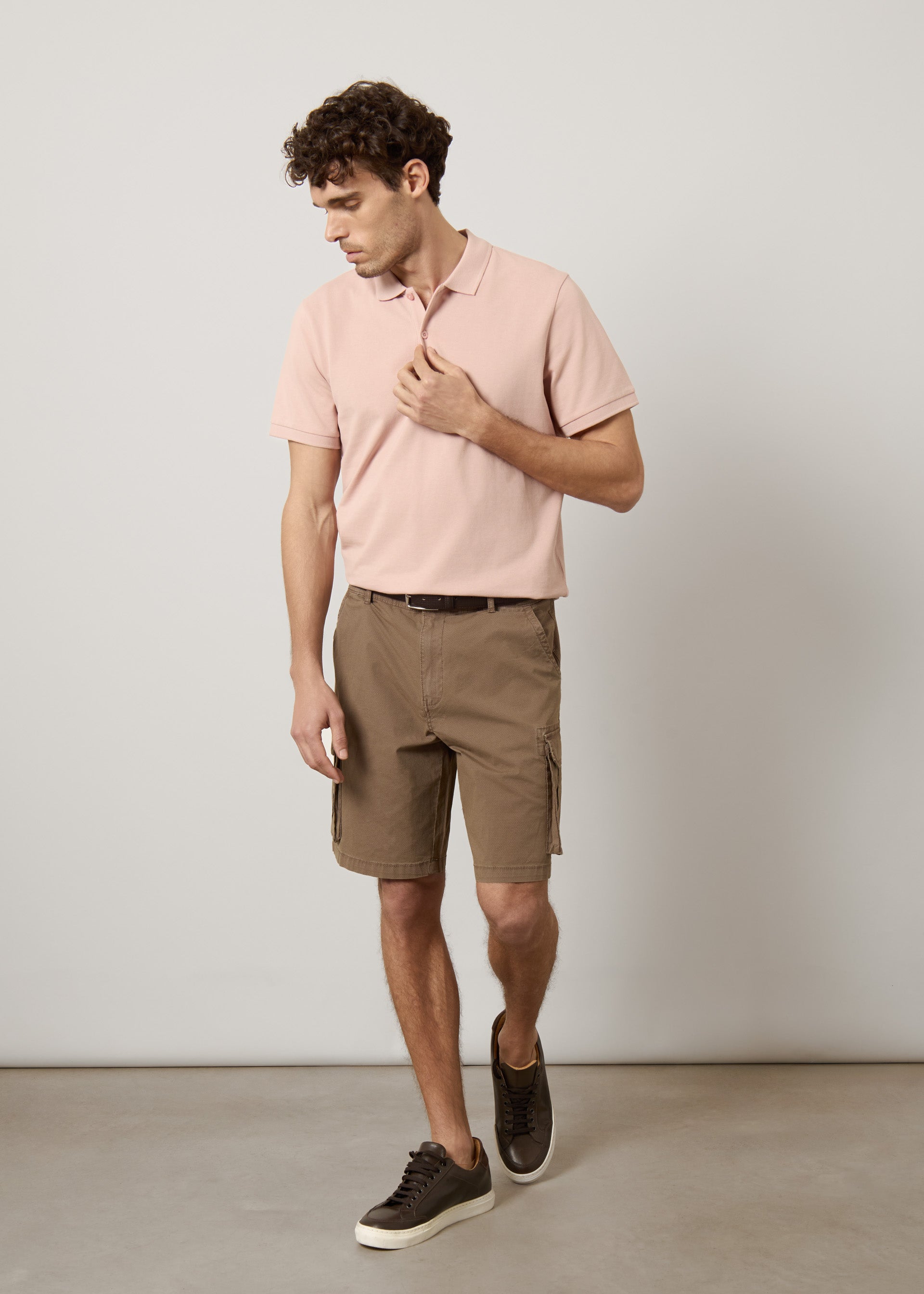 Polo in piquet di puro cotone