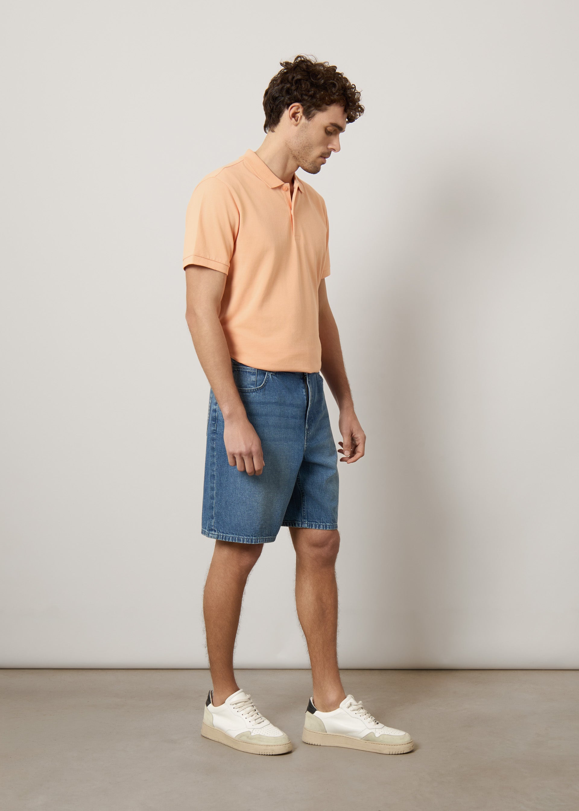 Polo in piquet di puro cotone