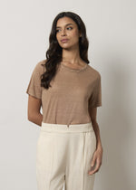 T-shirt in puro lino