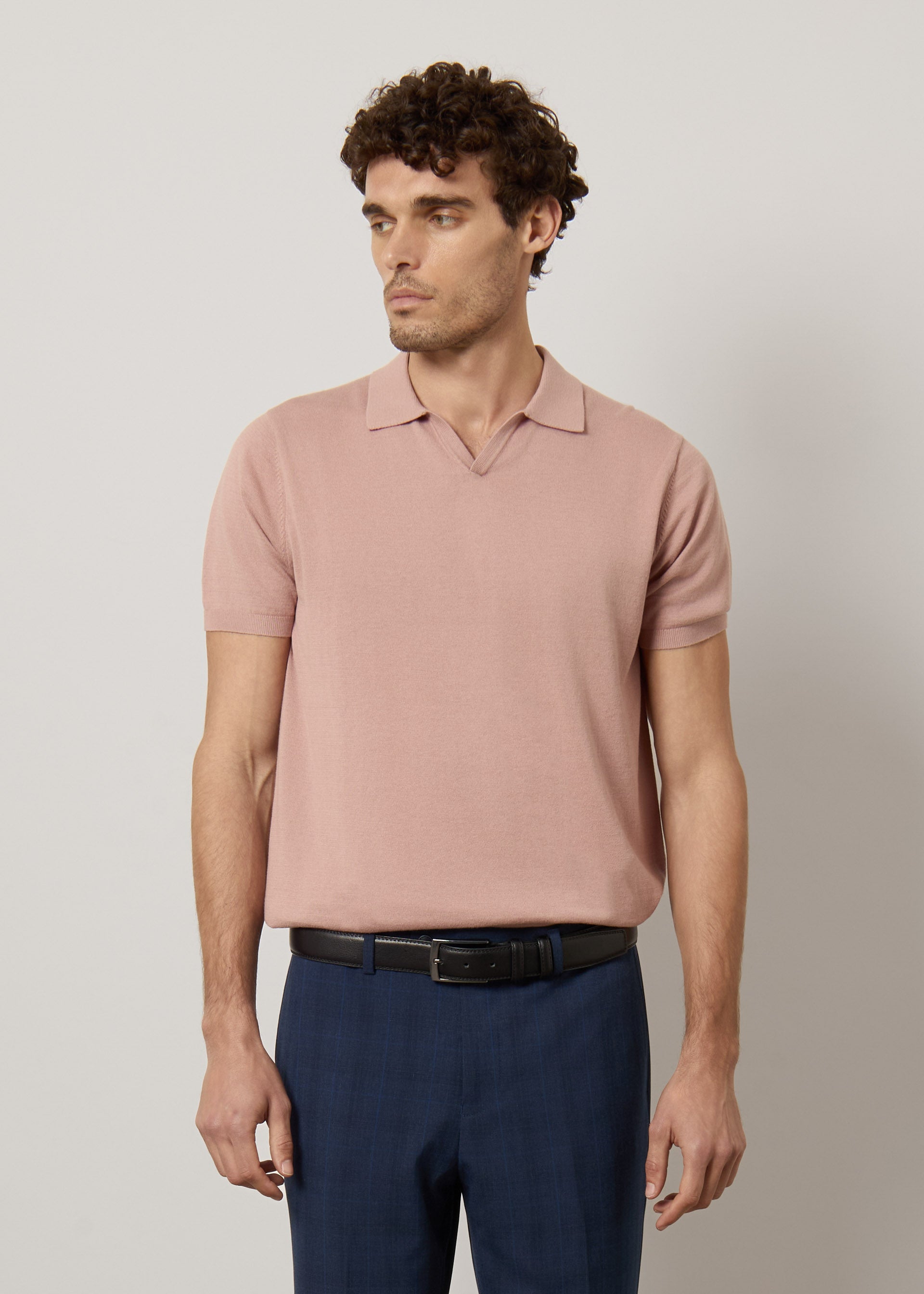 Polo in maglia di puro cotone