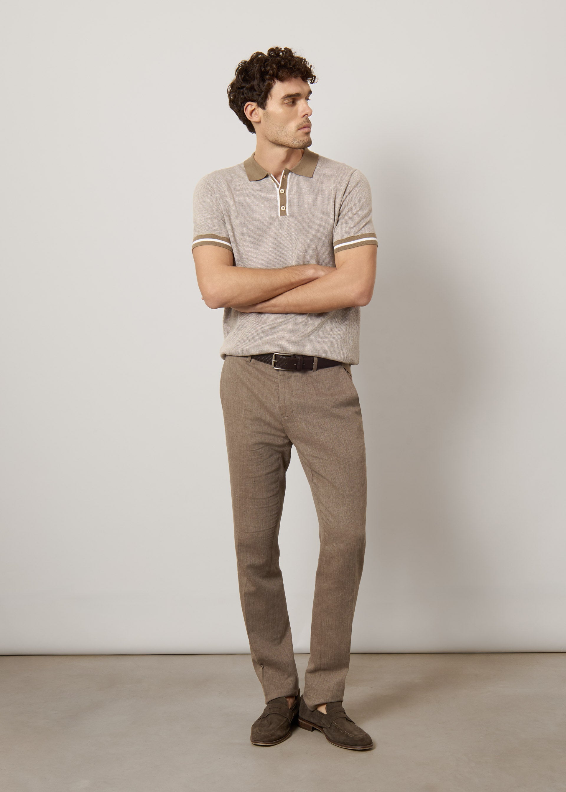 Polo in maglia di puro cotone