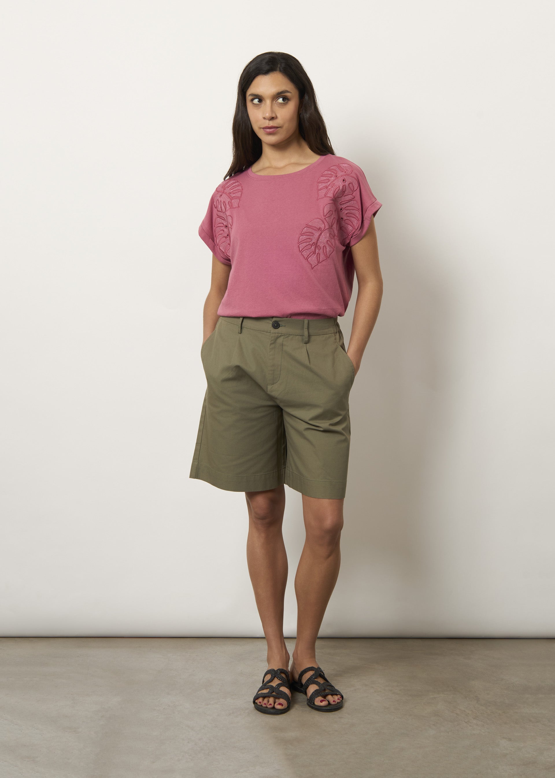 Short in puro cotone