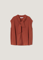 Blusa over in cupro