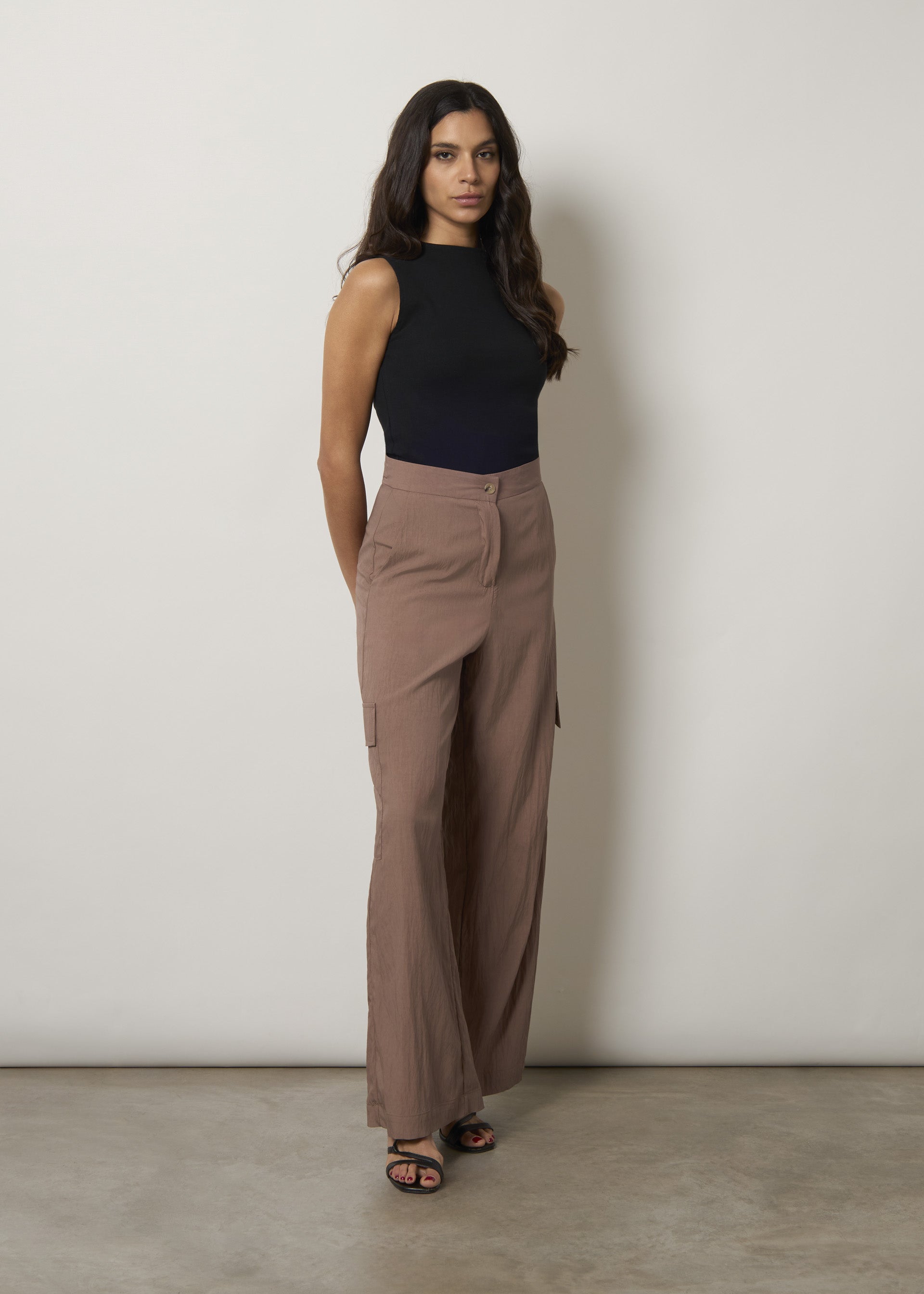 Pantaloni cargo ampi