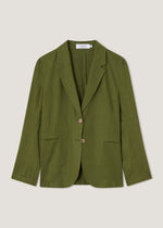 Blazer in misto lino