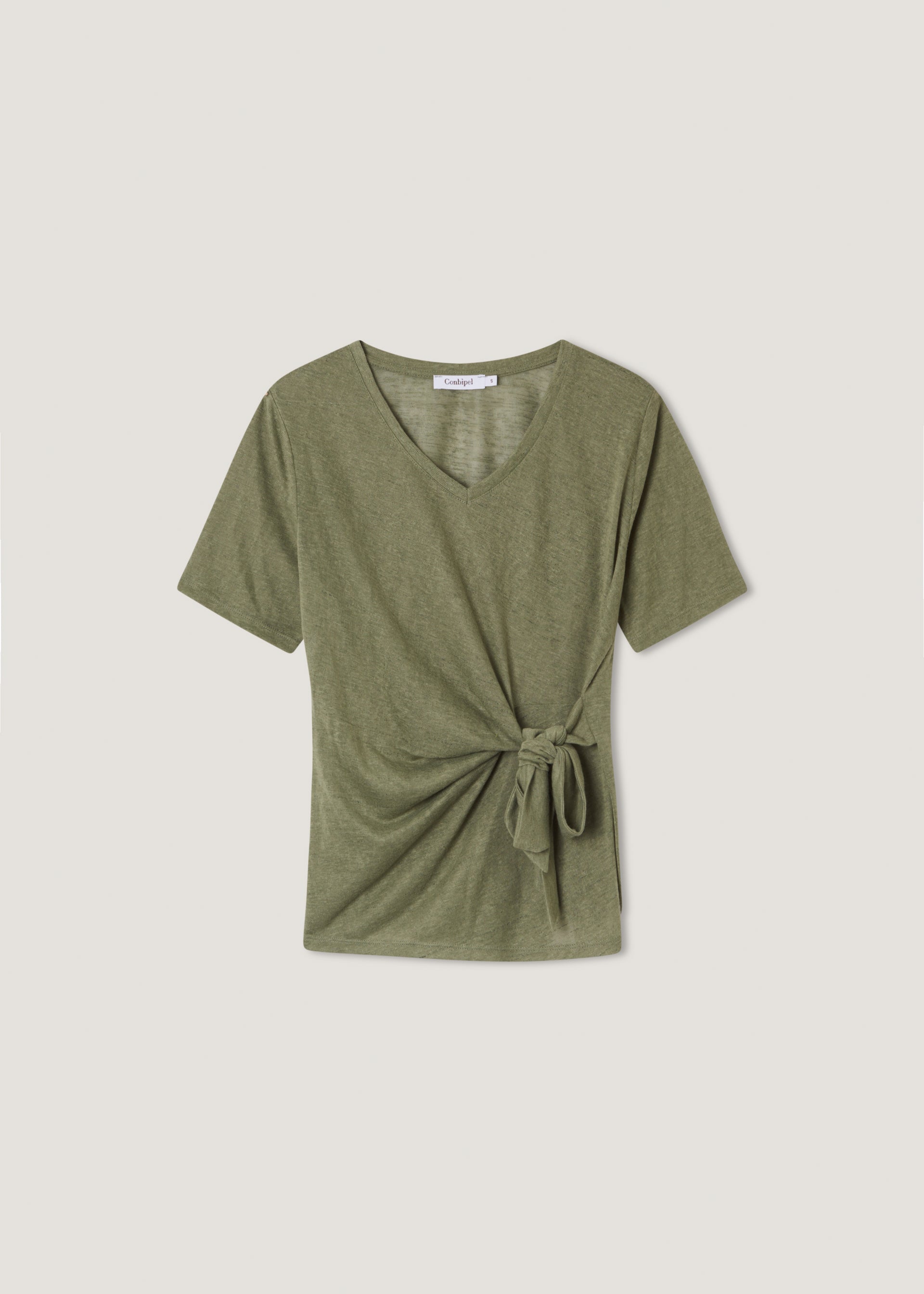 T-shirt con nodo