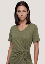 T-shirt con nodo