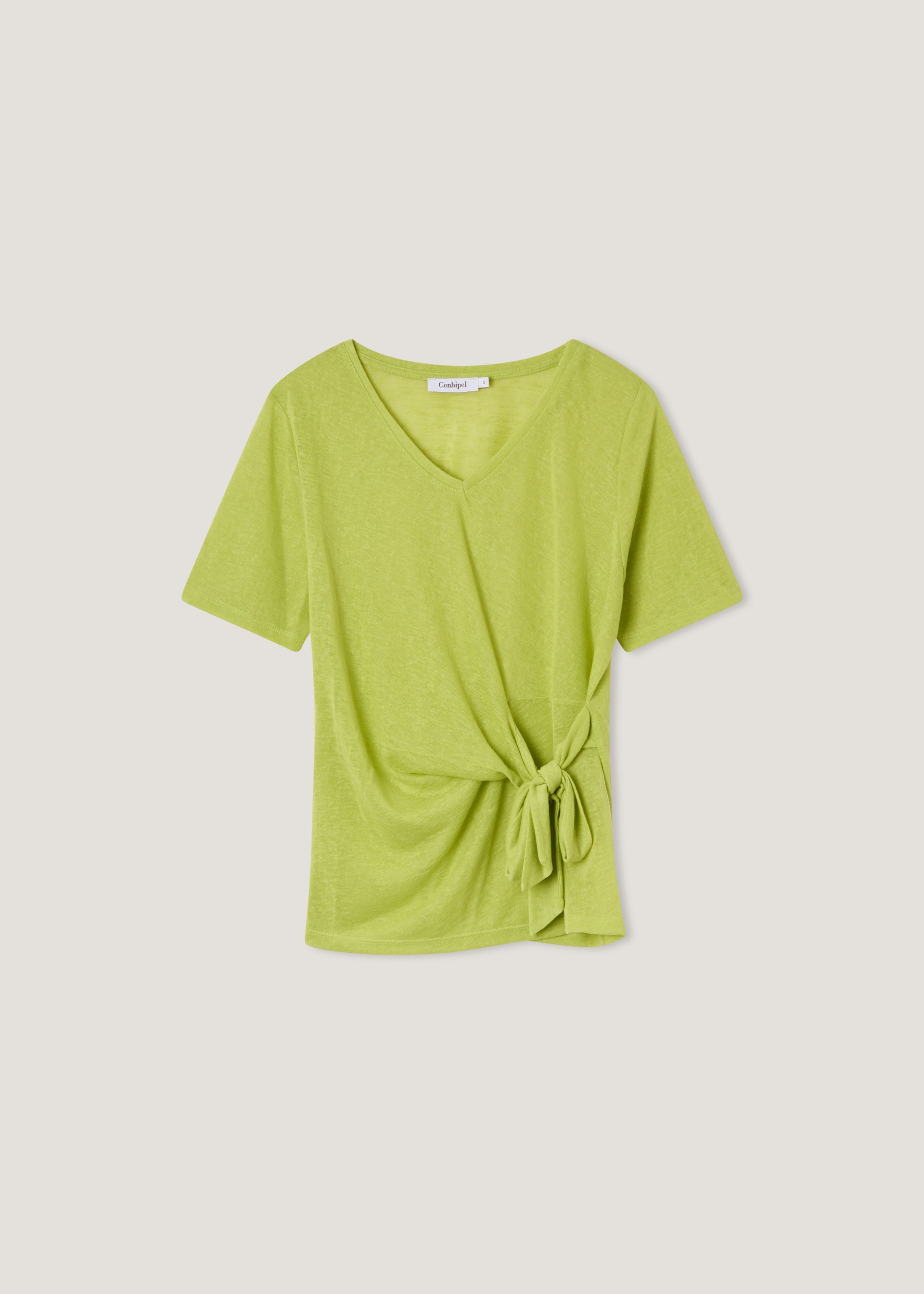 T-shirt con nodo