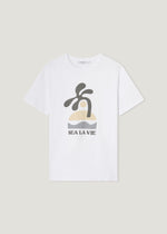 T-shirt in puro cotone stampata