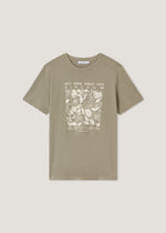 T-shirt in puro cotone stampata