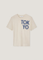 T-shirt in puro cotone stampata