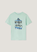 T-shirt in puro cotone stampata