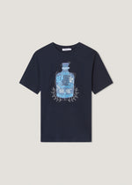 T-shirt in puro cotone stampata
