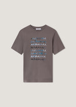 T-shirt in puro cotone stampata