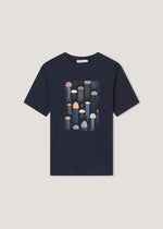 T-shirt in puro cotone stampata