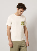 T-shirt in puro cotone con taschino