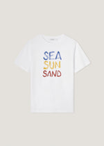T-shirt stampata in puro cotone