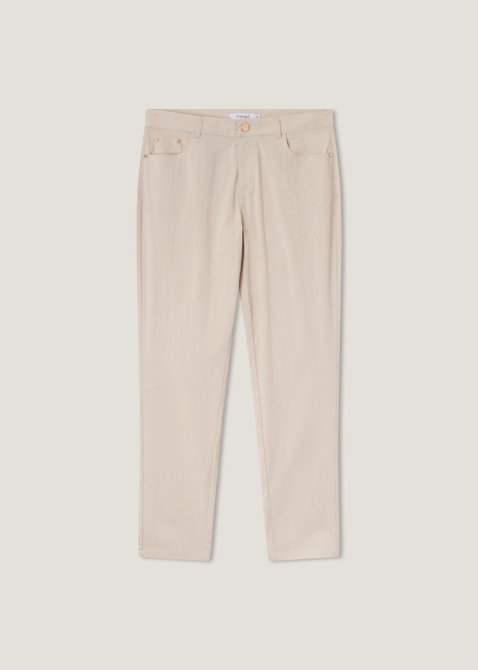 Pantaloni skinny in cotone light