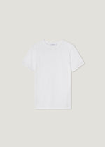T-shirt in puro cotone con sangallo