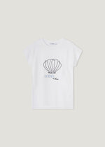 T-shirt maniche Kimono in cotone