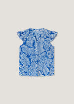 Blusa in puro cotone stampata