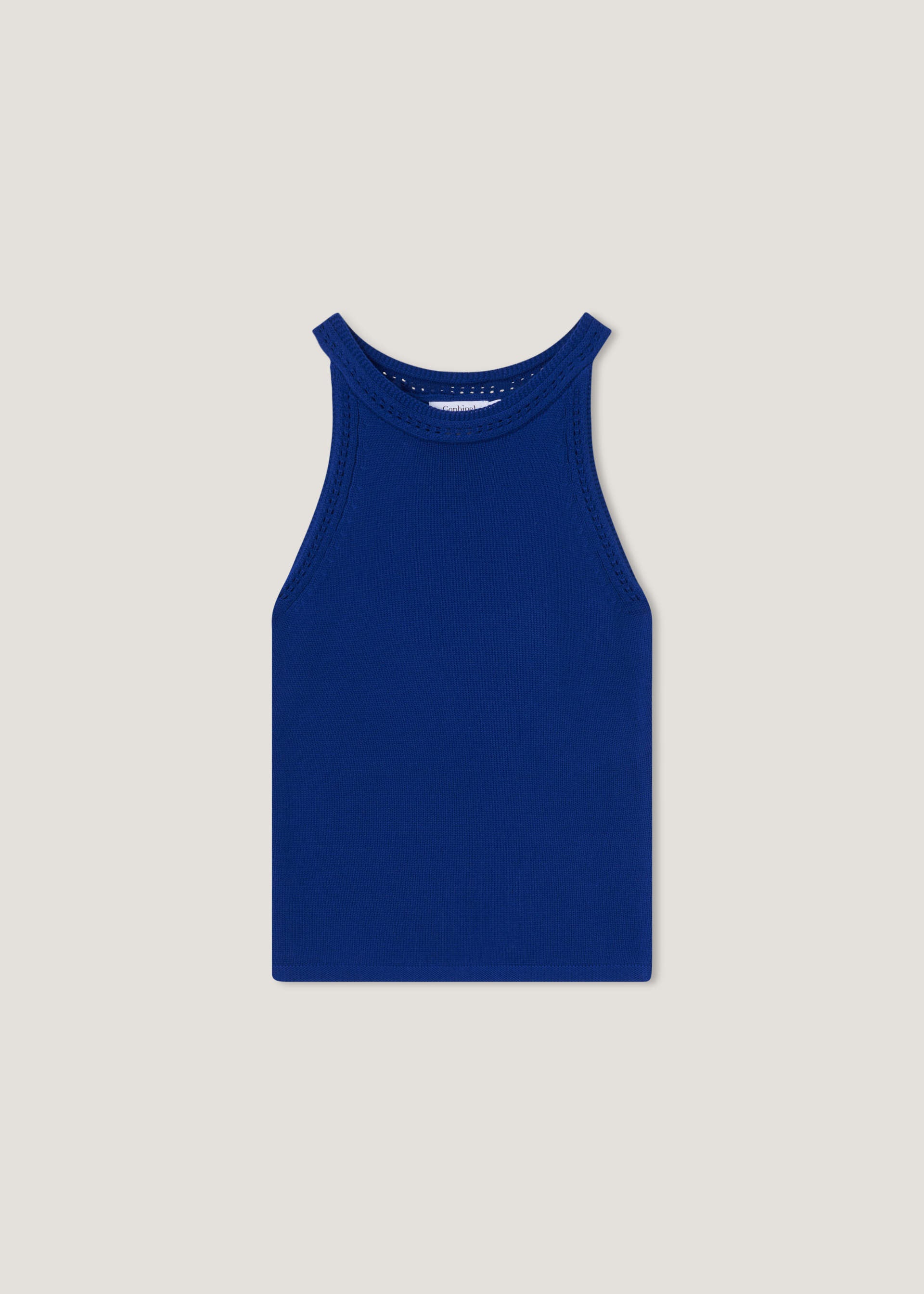 Top in maglia di puro cotone