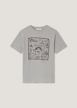 T-shirt stampata in puro cotone