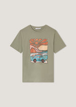 T-shirt stampata in puro cotone